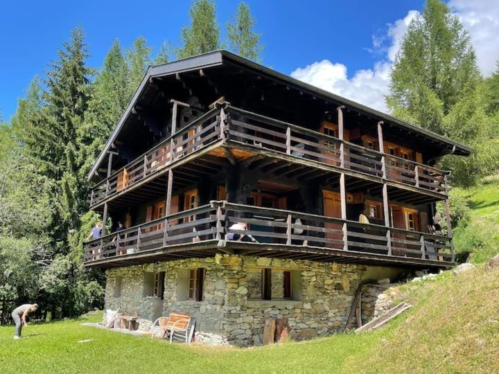 Chalet Singlinaz Zinal Exterior foto
